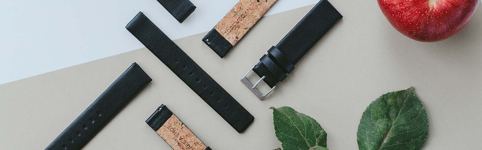 vegane uhrenarmbänder von take a shot