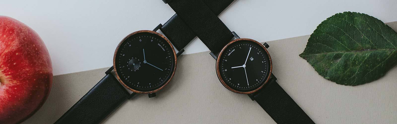 vegane armbanduhren herren damen von take a shot