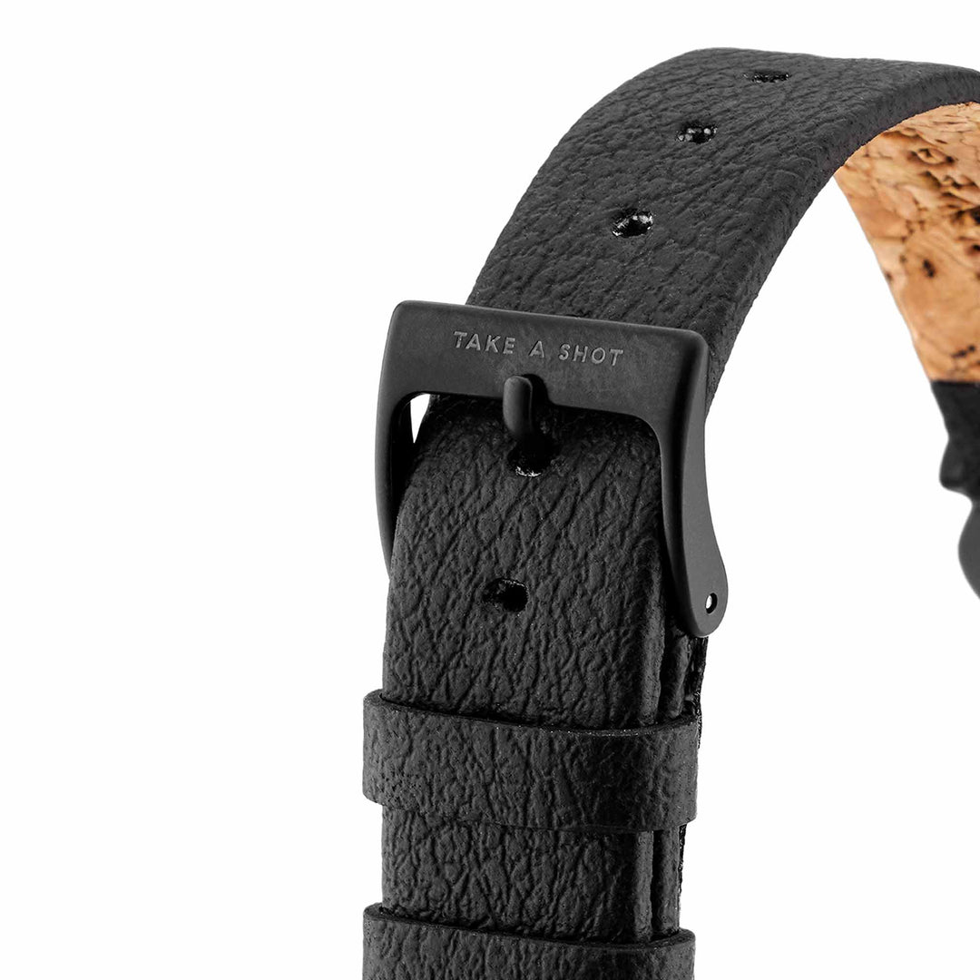 Liv 30: Eichenholz - Apvelskin Schwarz 30mm
