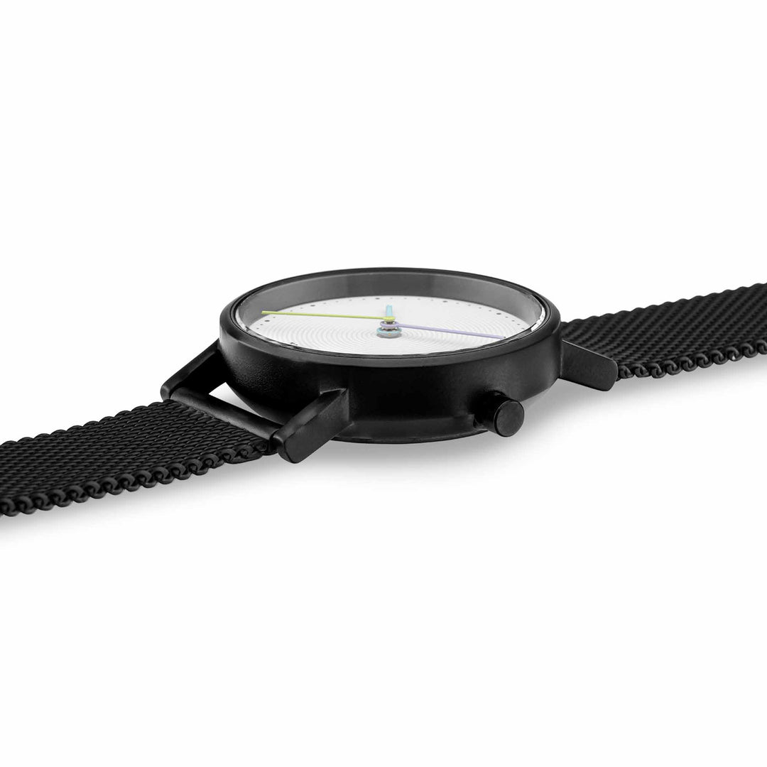 Mila: 27 - White Solar - Mesh Black Limited Edition 27mm