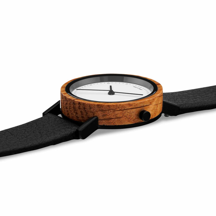 Liv 30: Eichenholz - Apvelskin Schwarz 30mm