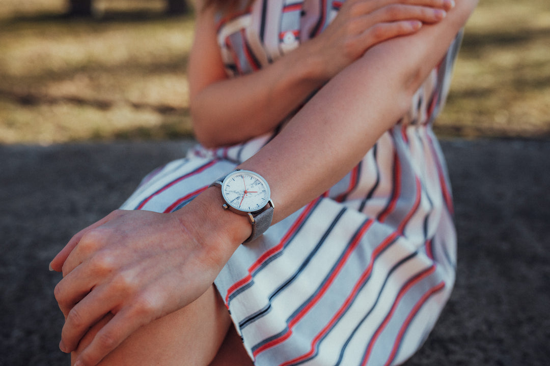 Ivy: Marmor Armbanduhr 35mm
