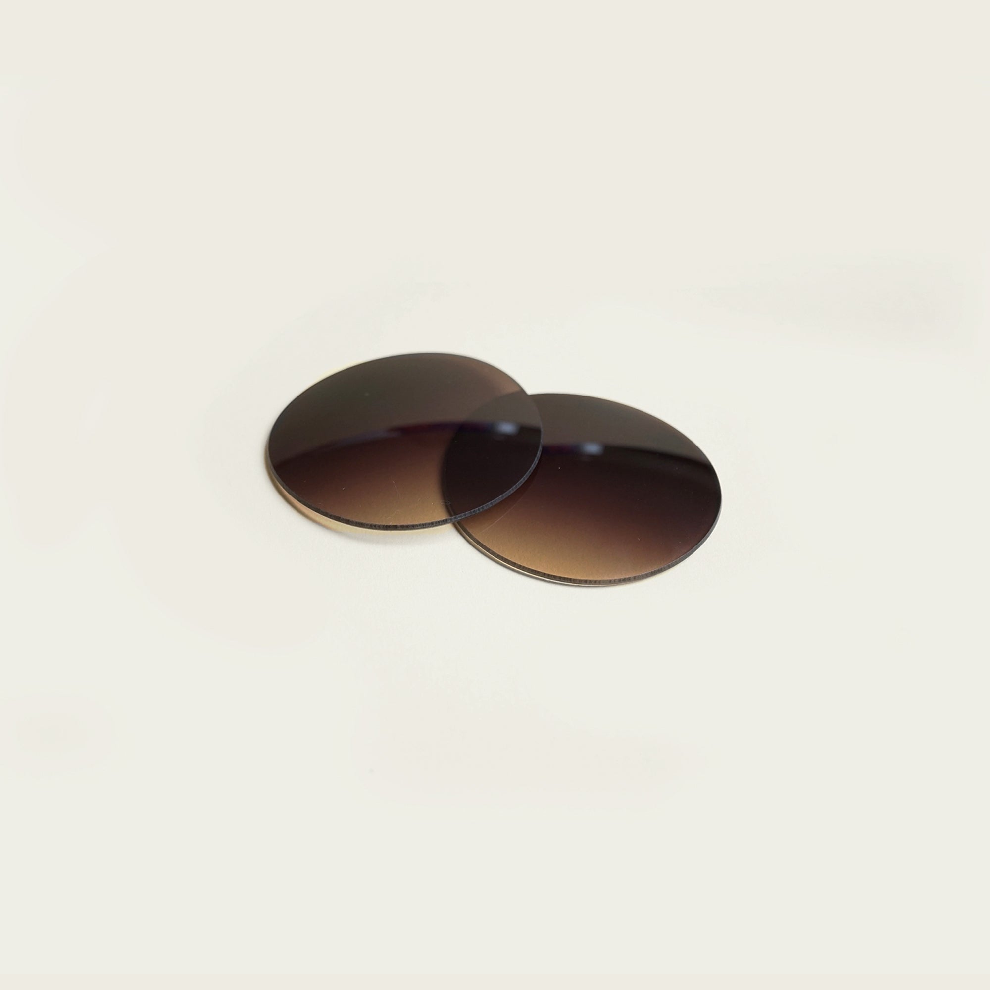 Ersatzgläser-Set für unsere Emma Sonnenbrille - Braunverlauf