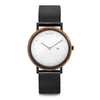 Amber: Eichenholz - Mesh Schwarz 37mm