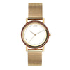 Liv: 30 - Walnussholz - Mesh Gold 30mm