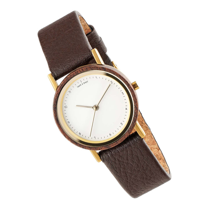 Liv: 30 - Walnussholz - Apvelskin Mocca 30mm