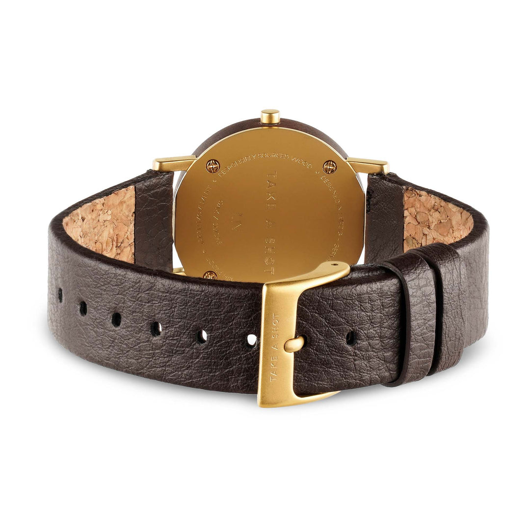 Liv: 30 - Walnussholz - Apvelskin Mocca 30mm